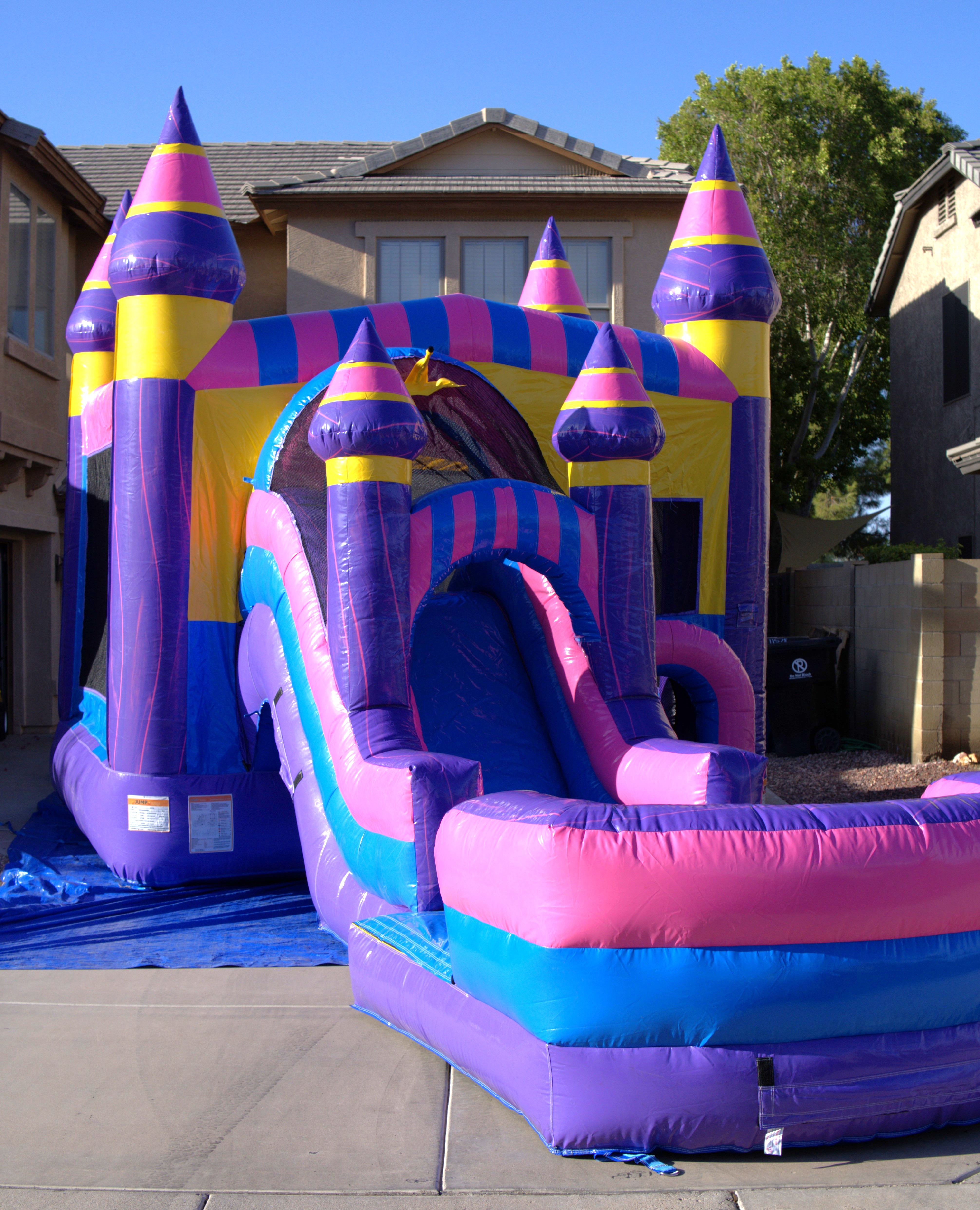 Princess combo bounce house rental in Buckeye Arizona